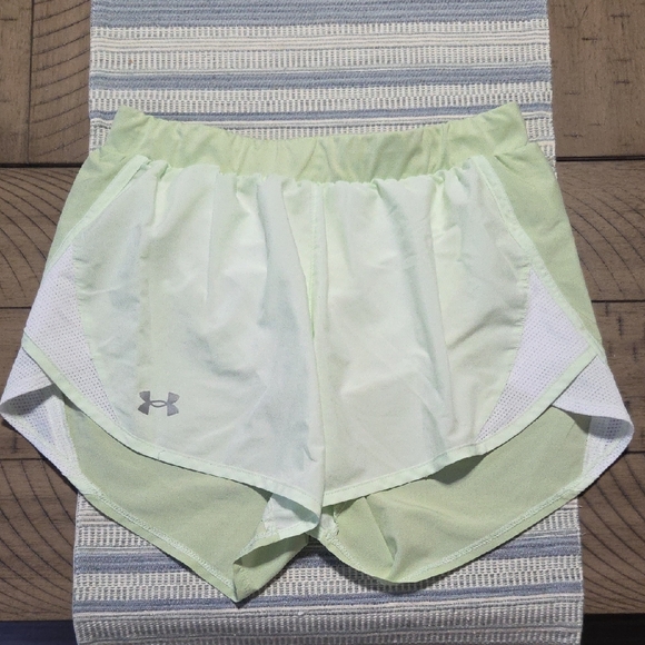 Under Armour Pants - Under Armour Green Athletic Shorts